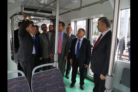 Bozankaya Delivers Its First Tram To Kayseri News Railway Gazette International